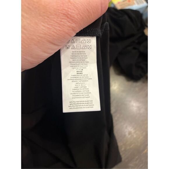 Michael Michael Kors Black Slinky Tassel Tie Long Sleeve Dress sz S EUC - Picture 8 of 8